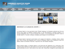 Tablet Screenshot of chirurgie-digestive.info